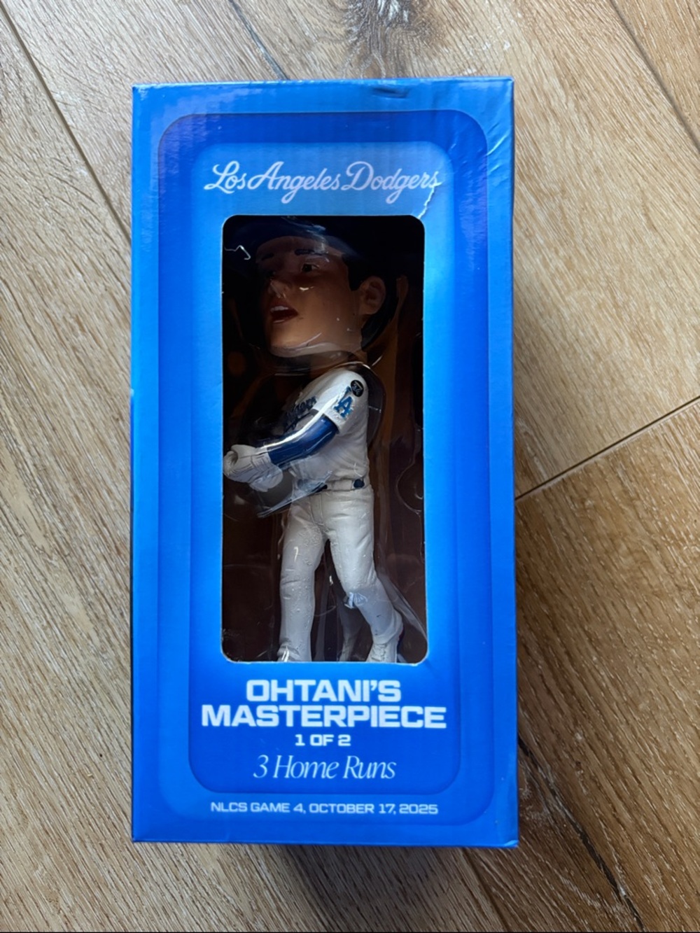 NEW Los Angeles Dodgers Shohei Ohtani's Masterpiece NLCS Game 4, 3 HR Bobblehead